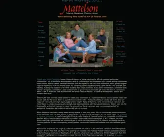 Fineartportrait.com(Portrait artist Marvin Mattelson) Screenshot