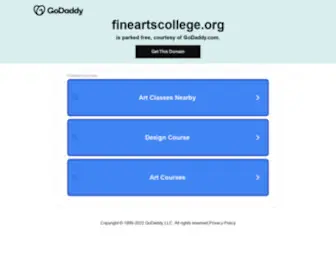 Fineartscollege.org(Fineartscollege) Screenshot