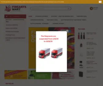 Fineartsmart.com(Fine Arts Mart) Screenshot