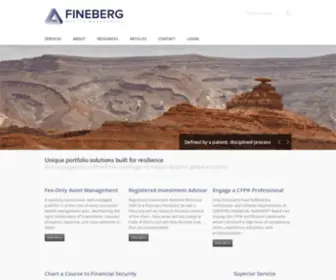 Finebergwealth.com(Fineberg Wealth Management) Screenshot