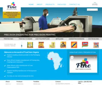 Finechemicalsltd.com(Fine Chemicals) Screenshot