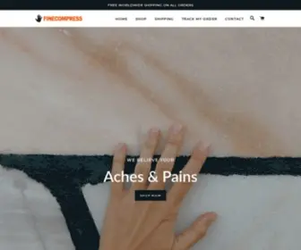 Finecompress.com(Top Compression Products) Screenshot
