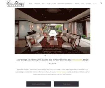 Finedesignhawaii.com(Fine Design Interiors) Screenshot