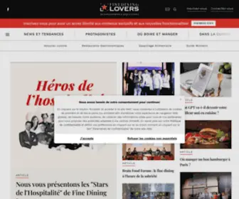 Finedininglovers.fr(Fine Dining Lovers: le magazine sur la culture du goût par S.Pellegrino) Screenshot