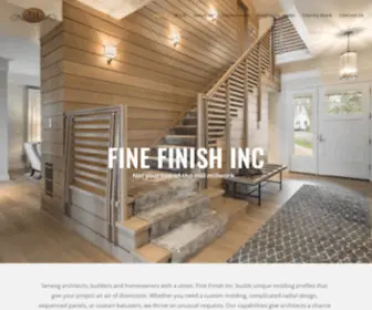 Finefinishinc.com(Fine Finish) Screenshot