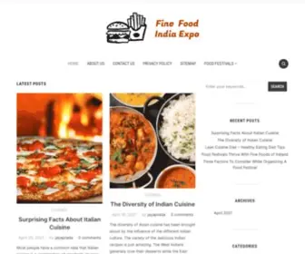 Finefoodindiaexpo.com(Fine Food India Expo) Screenshot