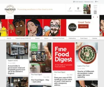 Finefoodworld.co.uk(Guild of Fine Food) Screenshot