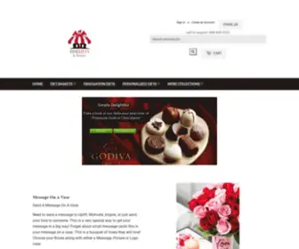 Finegiftsandbaskets.com(Fine Gifts La Bella Basket Company) Screenshot