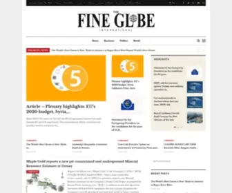 Fineglobe.news(Fine Globe International) Screenshot