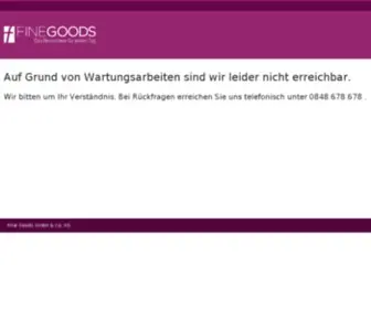Finegoods.ch(Damenmode) Screenshot