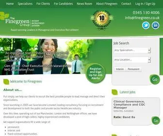 Finegreen.co.uk(Finegreen) Screenshot