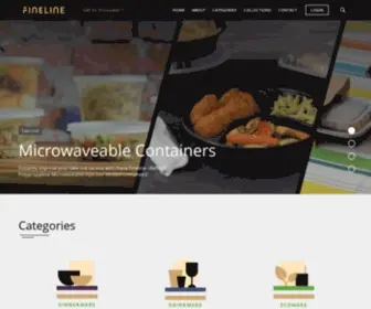 Finelinesettings.com(Premium Plastic Tableware for catering and food service industries) Screenshot