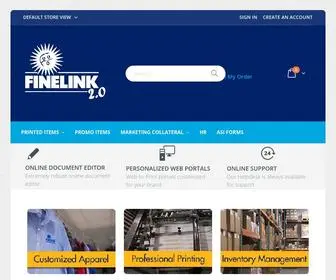 Finelink.com(Fineline) Screenshot