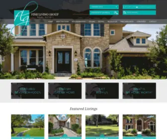 Finelivinggroup.com(Fine Living Group) Screenshot