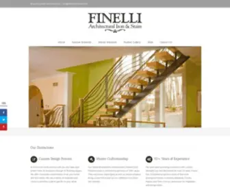 Finelliironworks.com(Finelli Home) Screenshot