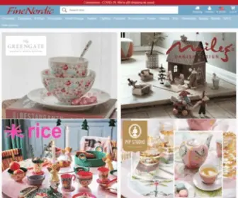 Finenordic.com(Vintage Country Living) Screenshot