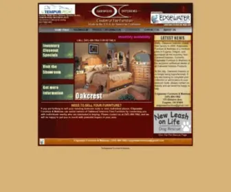 Fineoak.com(Oakwood Interiors) Screenshot