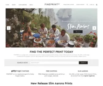 Fineprintco.com(FINEPRINT co) Screenshot