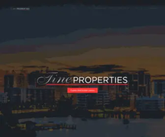 Finepropertiescareers.com(Begin Your Real Estate Career at Fine Properties) Screenshot