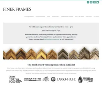 Finerframes.com(Conservation Framing) Screenshot