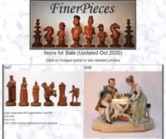 Finerpieces.com(Antique) Screenshot