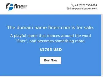 Finerr.com(Purchase today. Starter logo inc) Screenshot