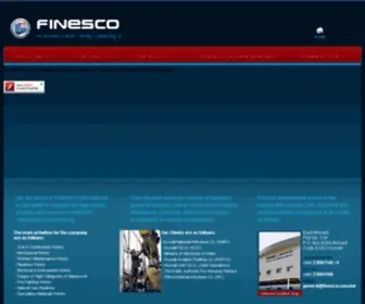 Finesco-KW.com(Finesco KW) Screenshot