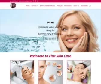 Fineskincare.ca(Fine Skin Care) Screenshot