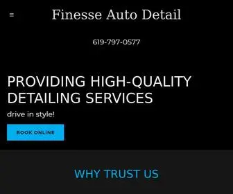 Finesseautodetail.com(Finesse Auto Detail) Screenshot