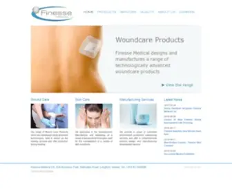 Finessemedical.com(Innovative Medical Technologies) Screenshot