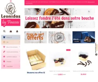 Finesses-Leonidas.com(Vente de chocolats Leonidas) Screenshot