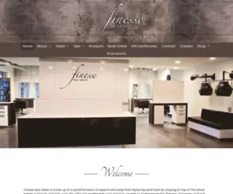 Finessespasalon.com(Finesse Spa Salon) Screenshot