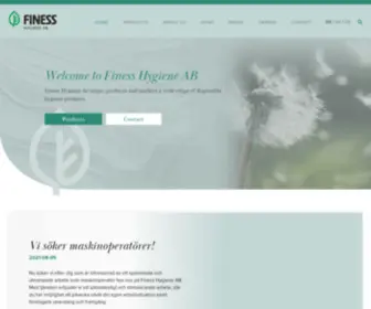 Finesshygiene.com(Finess Hygiene) Screenshot