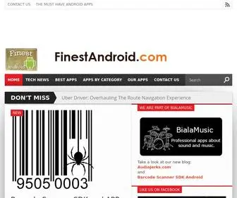 Finestandroid.com(Top new android appsBest new android applications) Screenshot