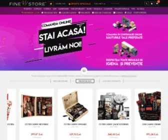 Finestore.ro(Magazin Online De Bauturi Alcoolice) Screenshot