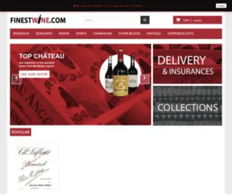 Finestwine.com(Finest Wine) Screenshot