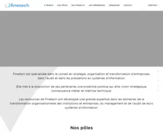 Finetechgroupe.com(Finetechgroupe) Screenshot