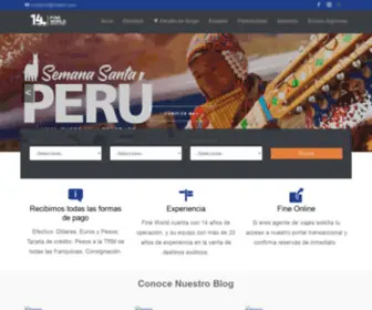 Finewb.com(Finewb Viajes y Turismo) Screenshot