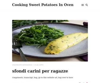 Finewebdesign.online(Cooking Sweet Potatoes In Oven) Screenshot