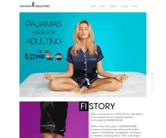 Finewyork.com(Fashion Industries) Screenshot