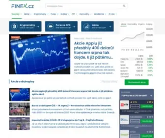 Finex.cz(Finanční magazín) Screenshot