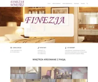 FinezJawnetrz.com.pl(Finezja Wnętrz) Screenshot