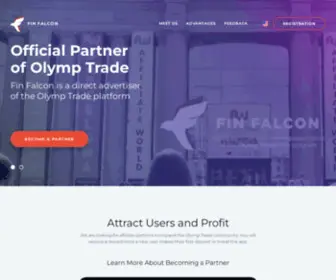 Finfalcon.com(Fin Falcon) Screenshot