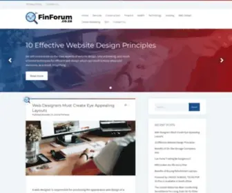 Finforum.co.za(Everything About Business) Screenshot
