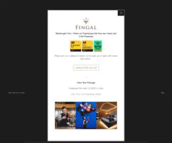 Fingal.co.uk(Fingal Edinburgh) Screenshot