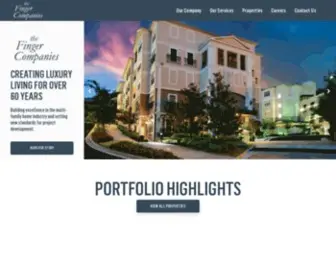 Fingercompanies.com(The Finger Companies) Screenshot