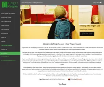 Fingerkeeper.co.uk(Finger guards for doors) Screenshot