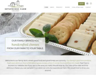 Fingerlakesdairyfarm.com(Shtayburne Farm) Screenshot