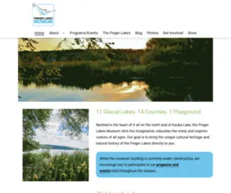 Fingerlakesmuseum.org(The Finger Lakes Museum) Screenshot