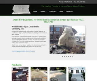 Fingerlakesstone.com(Finger Lakes Stone Company) Screenshot